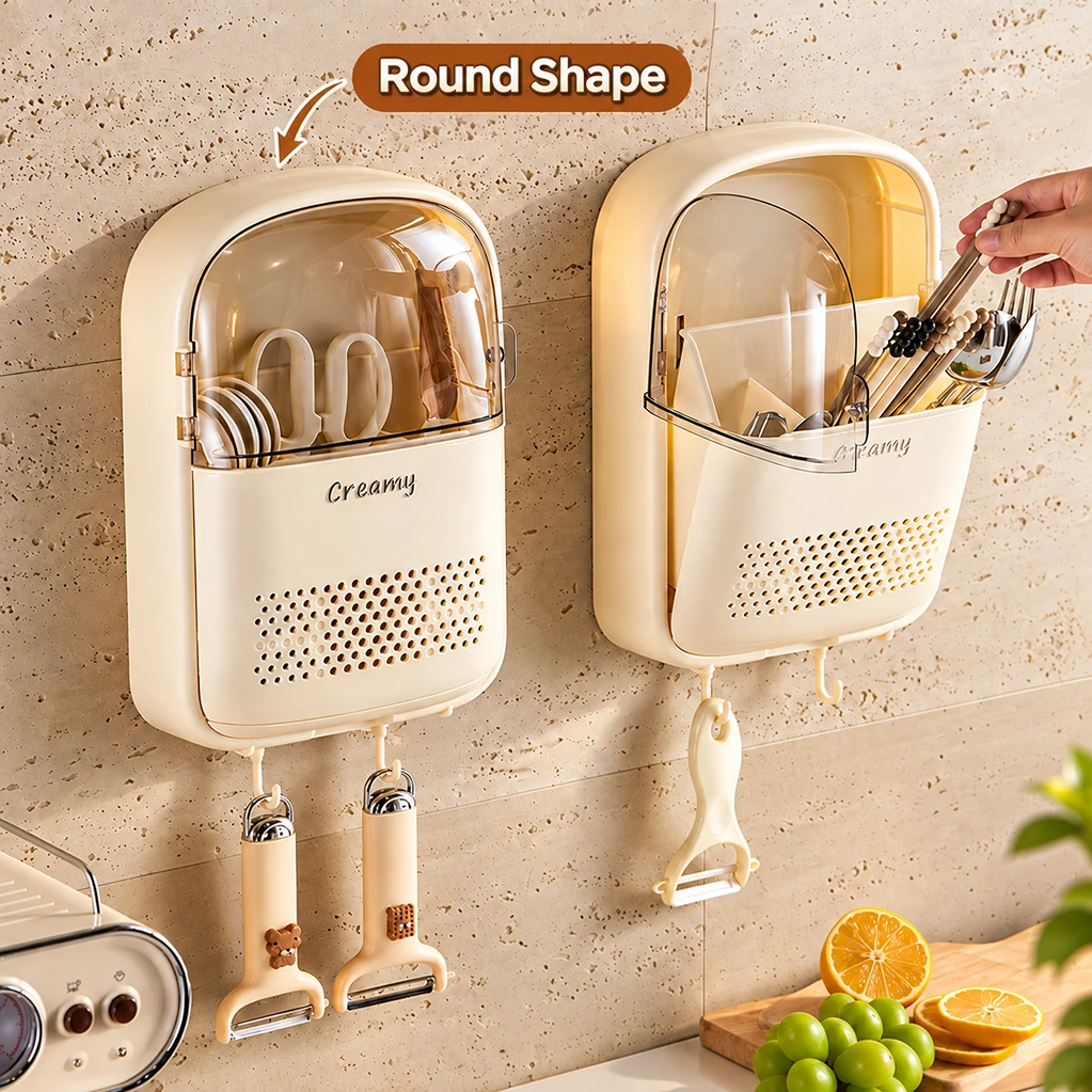 Creamy Round Shape Organizers(1)
